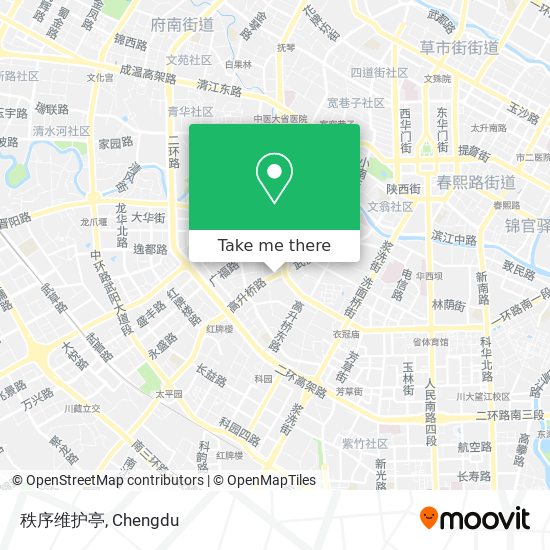 秩序维护亭 map