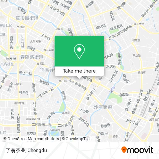 了翁茶业 map