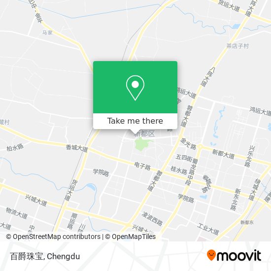 百爵珠宝 map