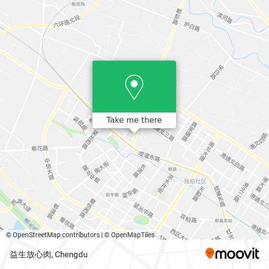 益生放心肉 map