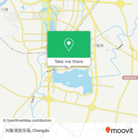 兴隆湖游乐场 map