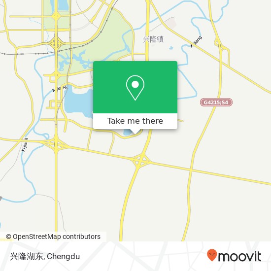 兴隆湖东 map
