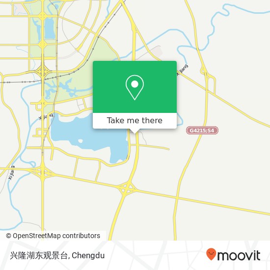 兴隆湖东观景台 map