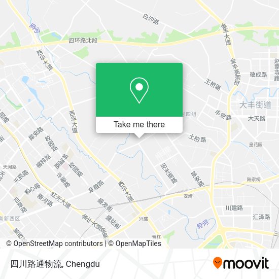 四川路通物流 map