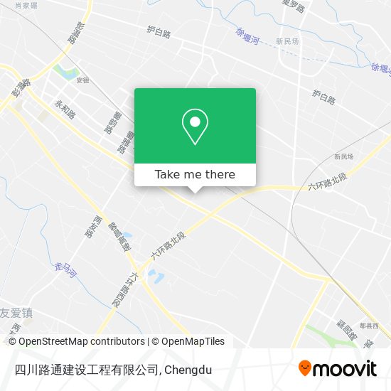 四川路通建设工程有限公司 map