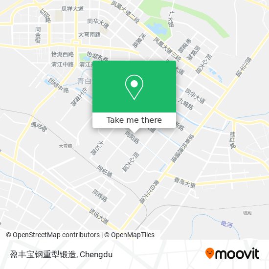 盈丰宝钢重型锻造 map