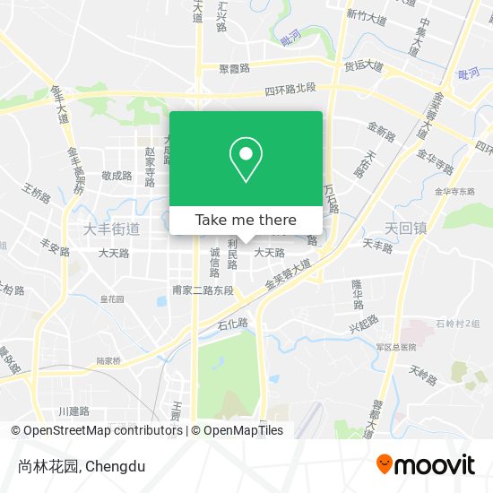 尚林花园 map