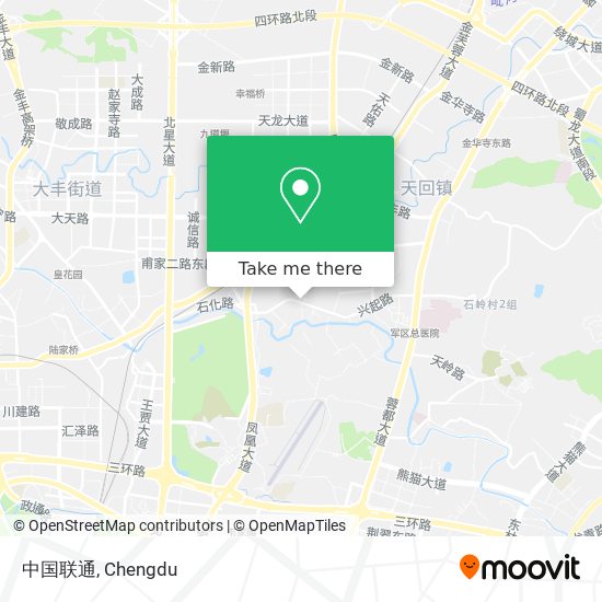 中国联通 map
