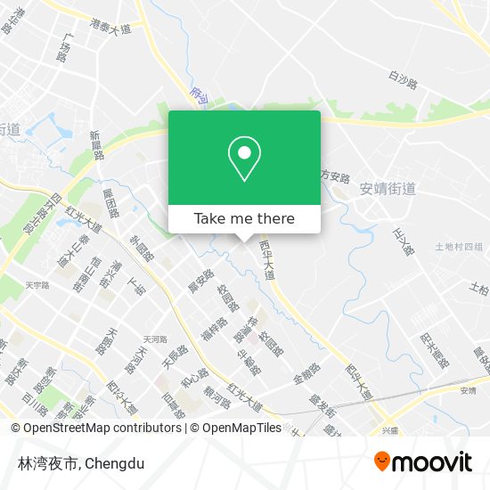 林湾夜市 map