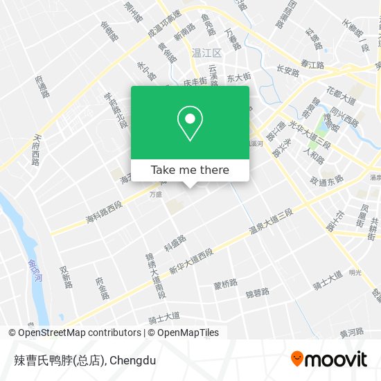 辣曹氏鸭脖(总店) map