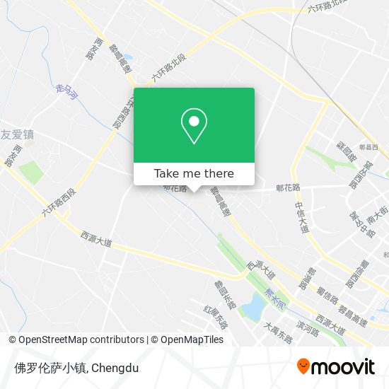 佛罗伦萨小镇 map