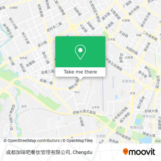 成都加味吧餐饮管理有限公司 map