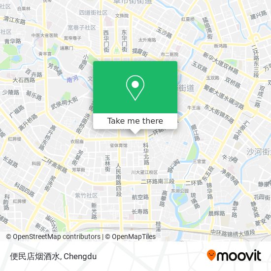 便民店烟酒水 map