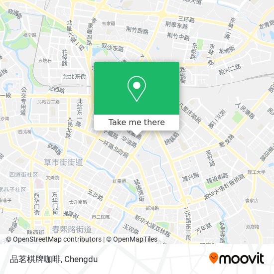 品茗棋牌咖啡 map