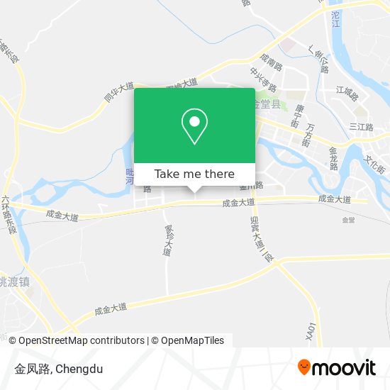 金凤路 map