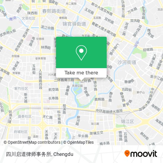 四川启道律师事务所 map
