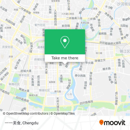 一一美食 map