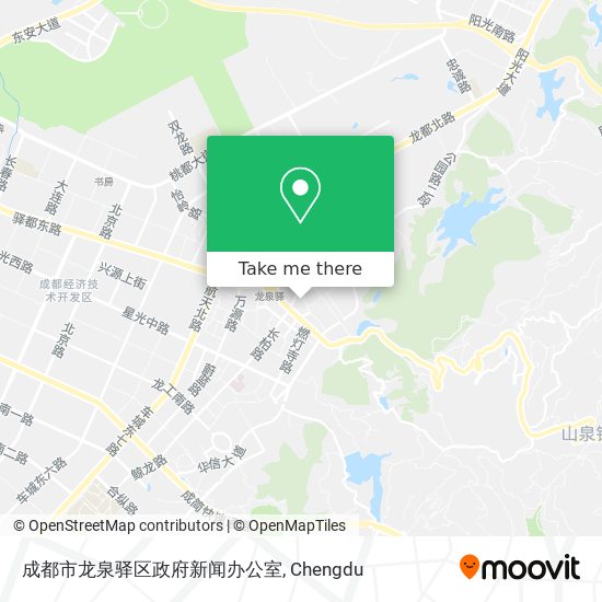 成都市龙泉驿区政府新闻办公室 map