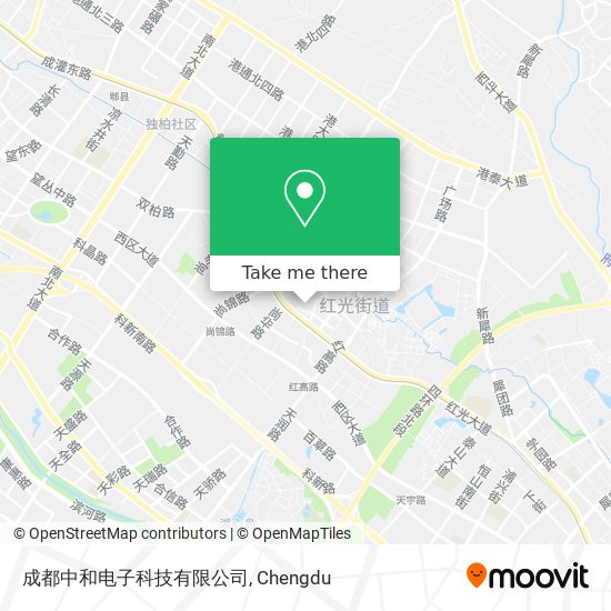 成都中和电子科技有限公司 map