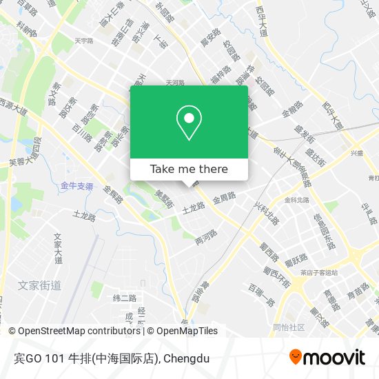 宾GO 101 牛排(中海国际店) map