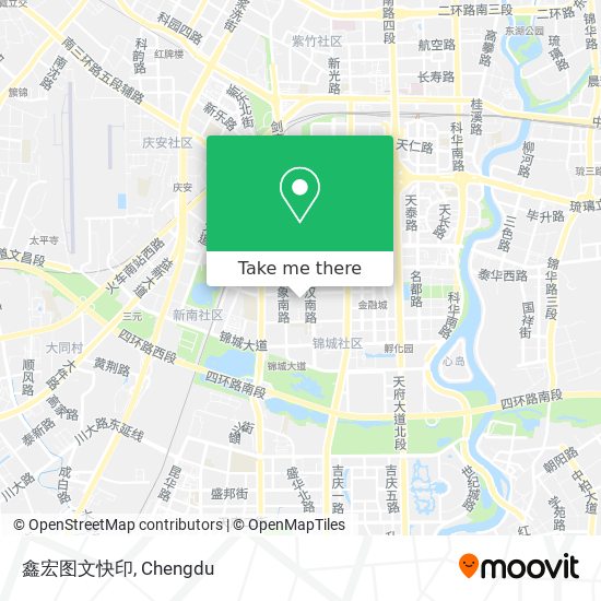 鑫宏图文快印 map