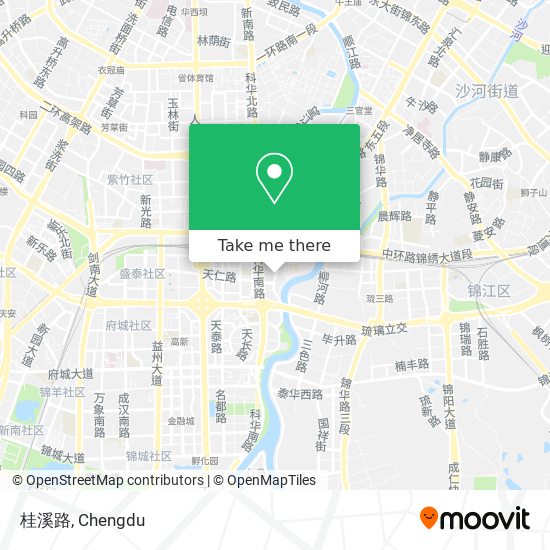 桂溪路 map