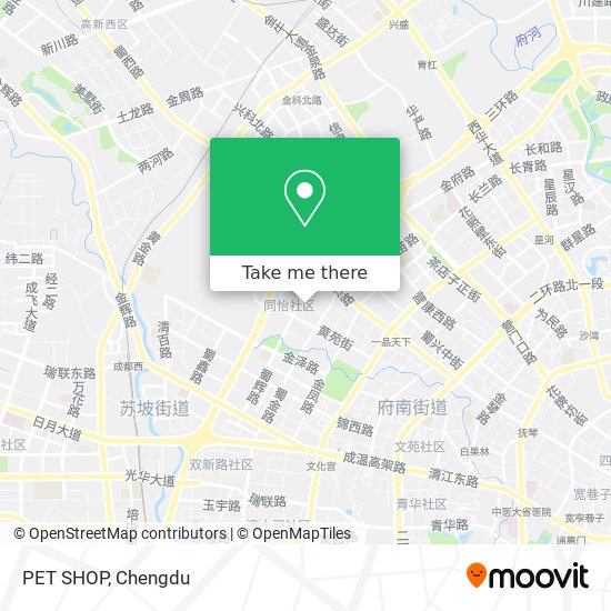 PET SHOP map