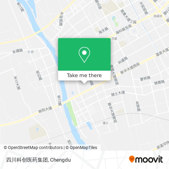 四川科创医药集团 map