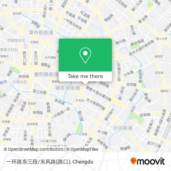 一环路东三段/东风路(路口) map