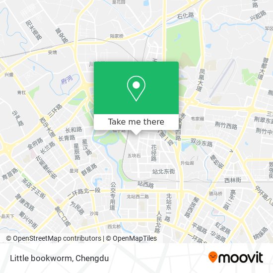 Little bookworm map