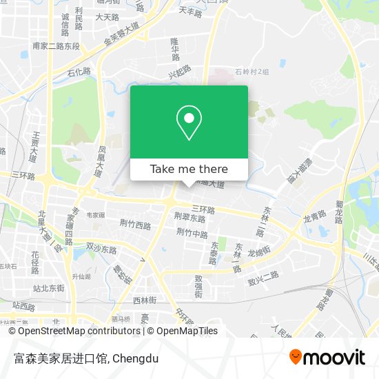 富森美家居进口馆 map