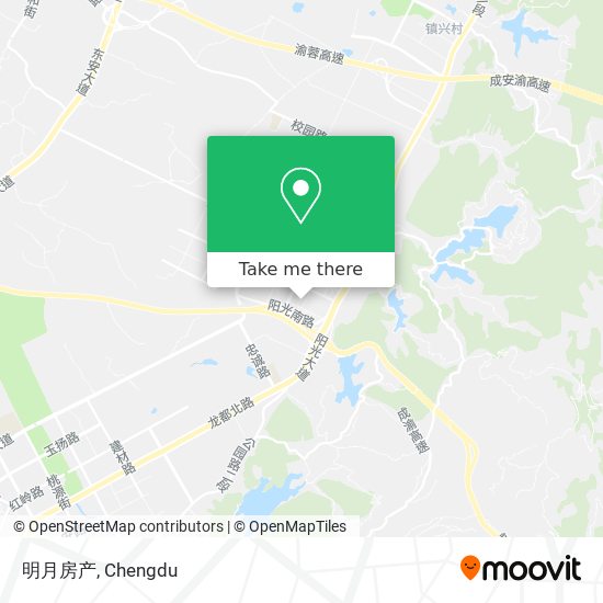 明月房产 map