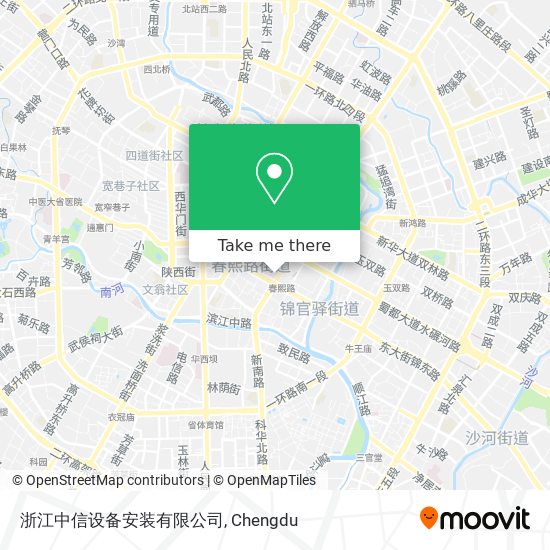 浙江中信设备安装有限公司 map