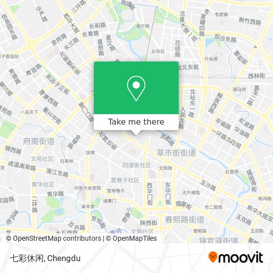 七彩休闲 map
