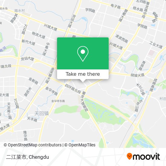 二江菜市 map