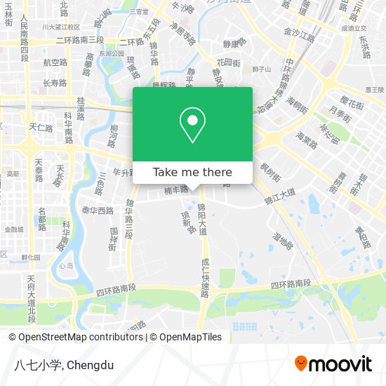 八七小学 map