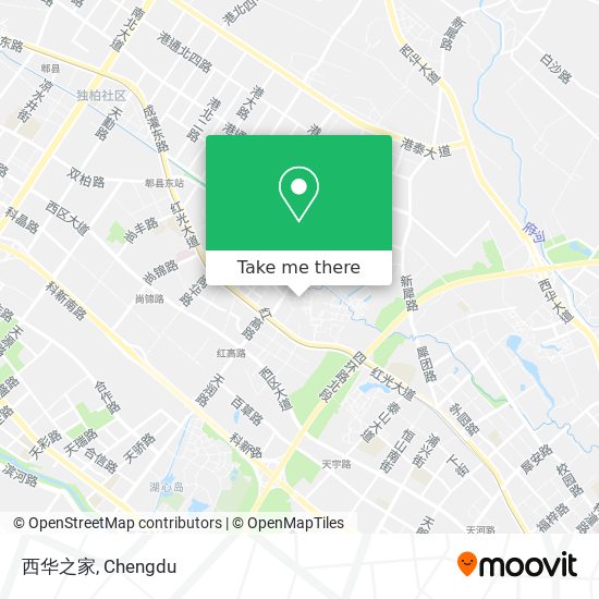 西华之家 map