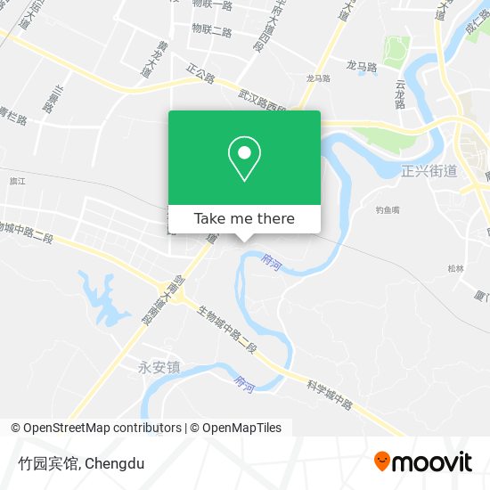 竹园宾馆 map
