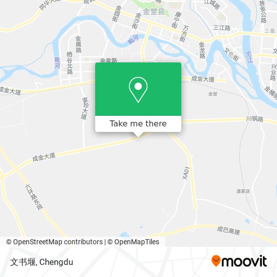 文书堰 map
