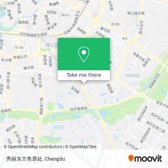 秀丽东方售票处 map