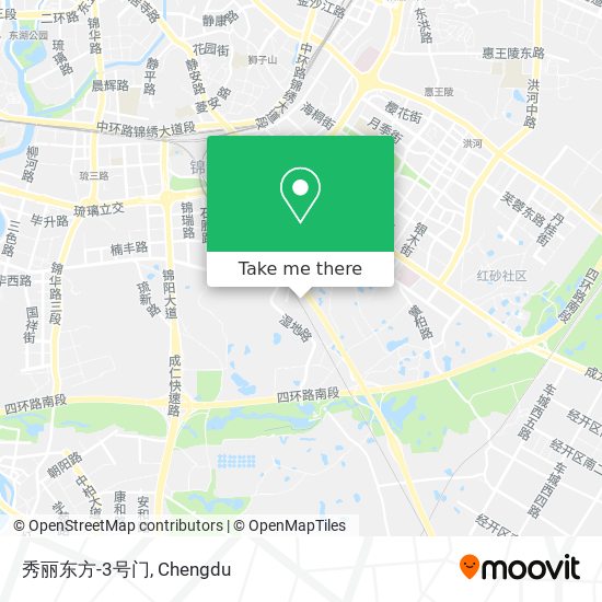 秀丽东方-3号门 map