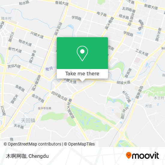 木啊网咖 map