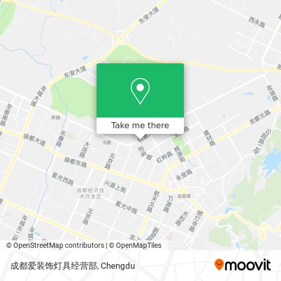 成都爱装饰灯具经营部 map