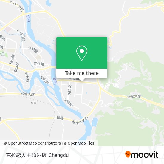 克拉恋人主题酒店 map