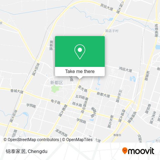 锦泰家居 map