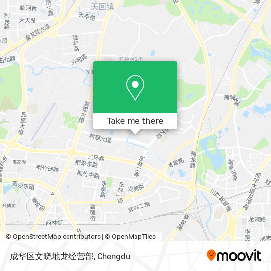 成华区文晓地龙经营部 map