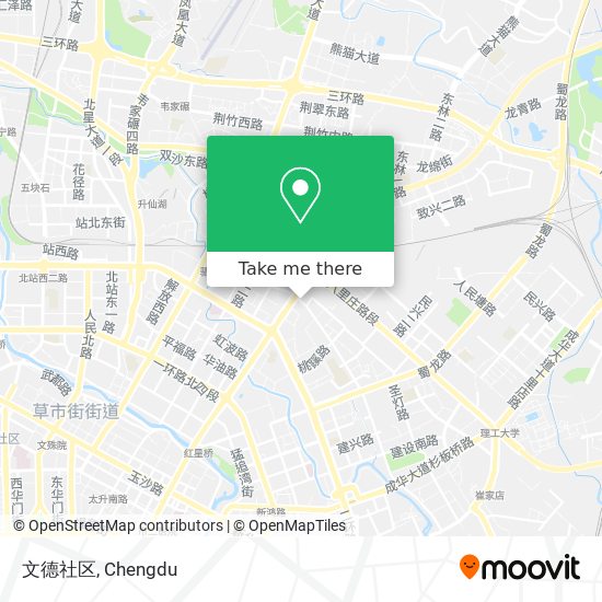 文德社区 map