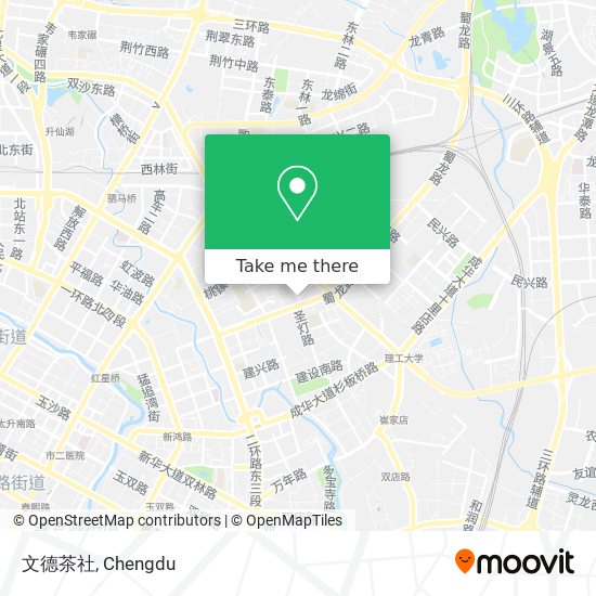文德茶社 map