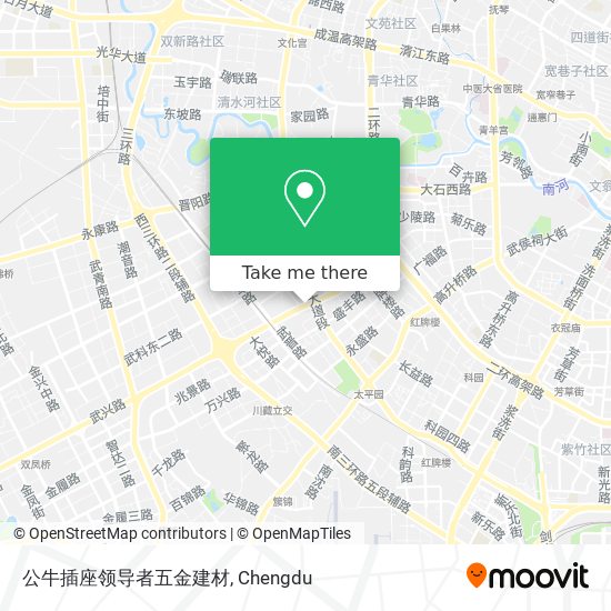 公牛插座领导者五金建材 map