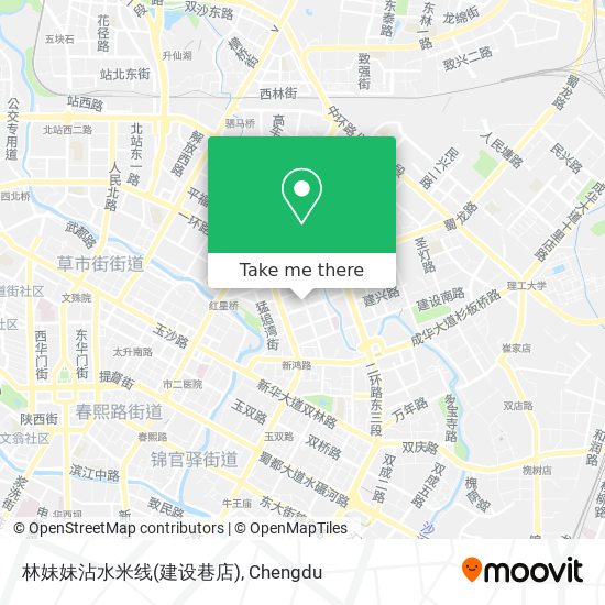 林妹妹沾水米线(建设巷店) map